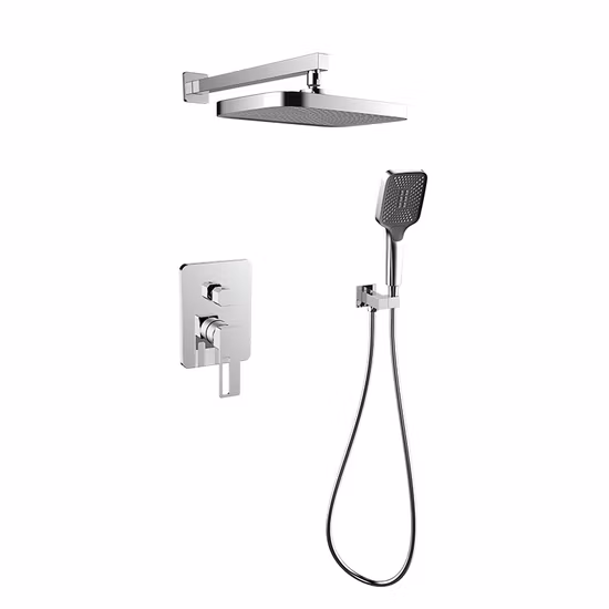 Cupc Two Function Thermostatic Concealed Shower Mixer Set