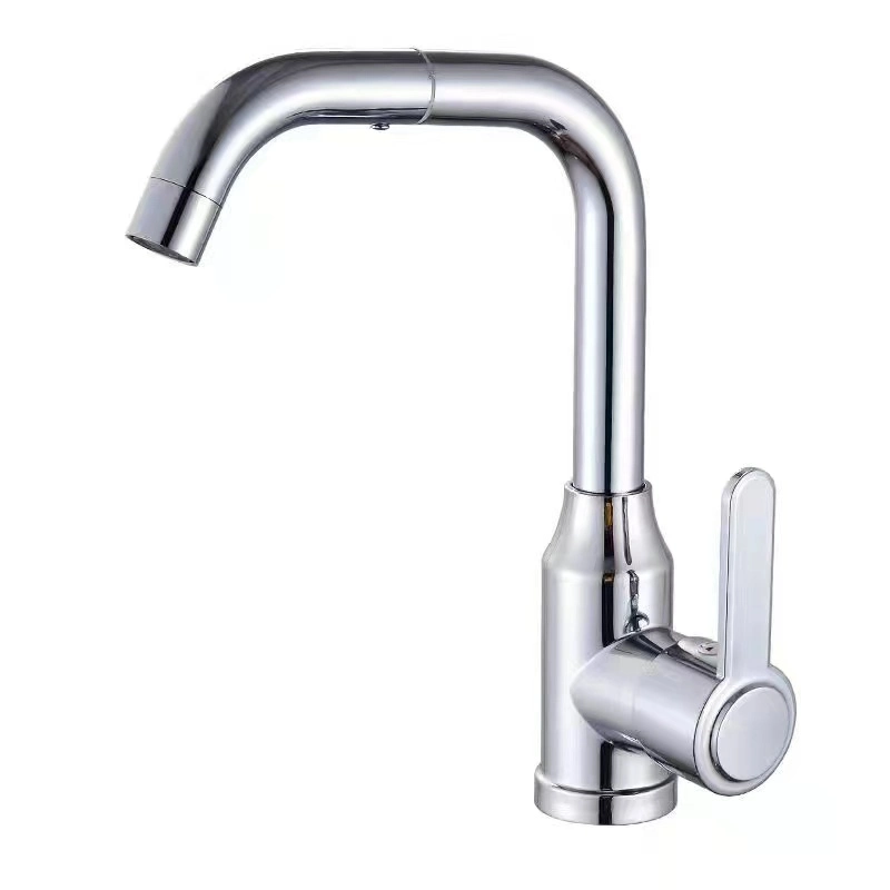 Cold Only Water Kitchen Faucet Commercial Bar Tap Single Lever Handle Plastic Steel Wall Mounted Single Hole Modern